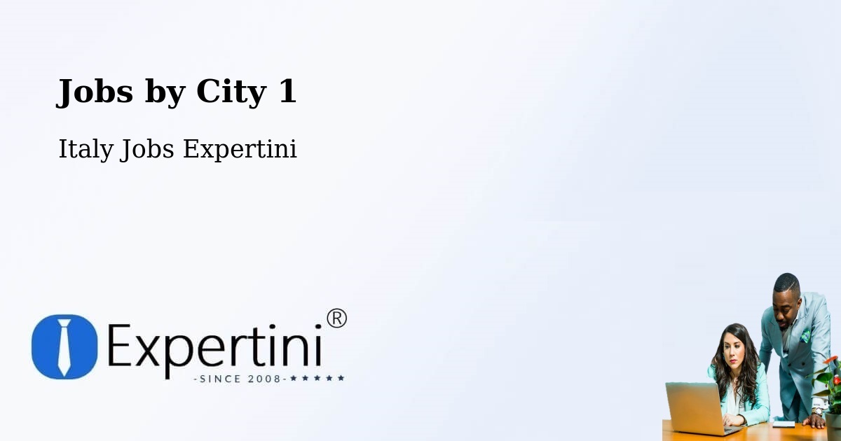 City Jobs in Italy - Expertini