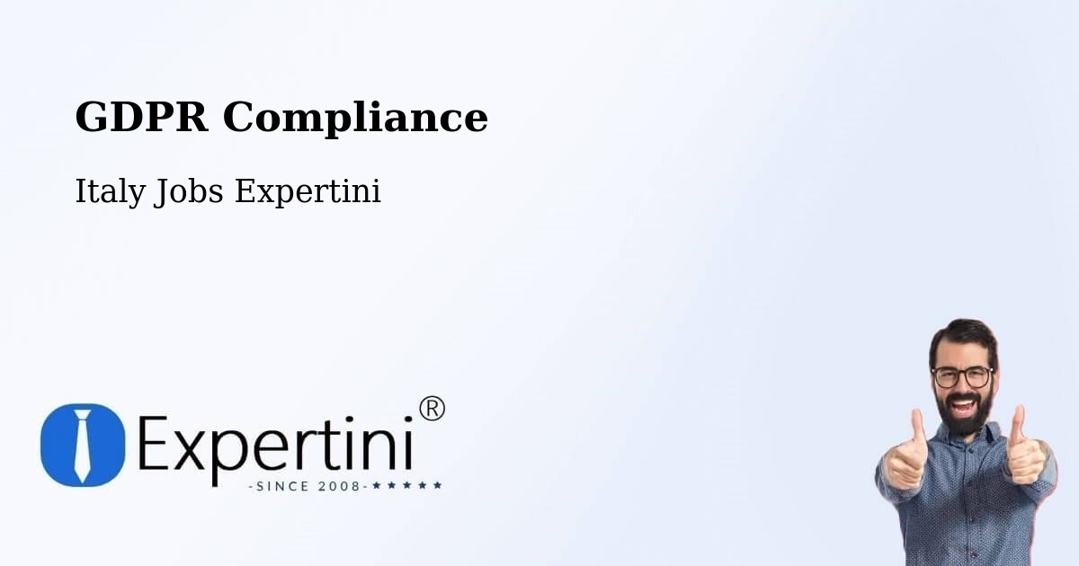 EU GDPR Compliance Statement – Rive - Italy Jobs Expertini